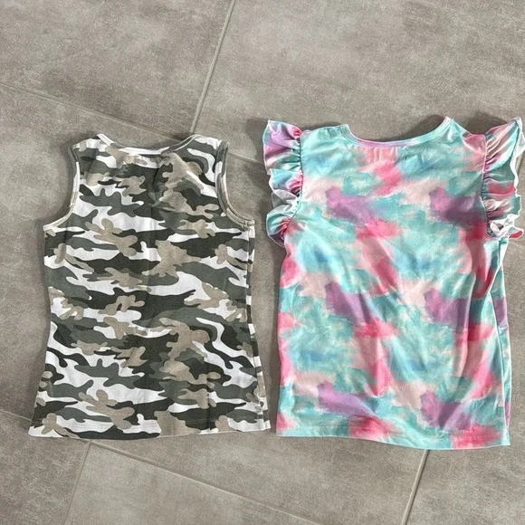 8 Piece Girl's Size 7-8 Mix & Match Tops, Shorts, Dress Bundle - Gently Worn - Picture 14 of 16